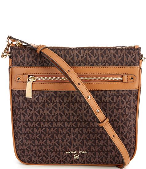 michael kors jet set large signature|bolso michael kors jet set.